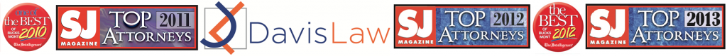 Davis Law Best of Bucks Month 2012 Top Attorneys South Jersey 2012 2011 One of the Best of Bucks Month 2010 Top Attorneys 2013